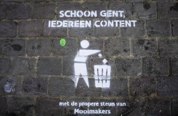 cirkels social distance Gent