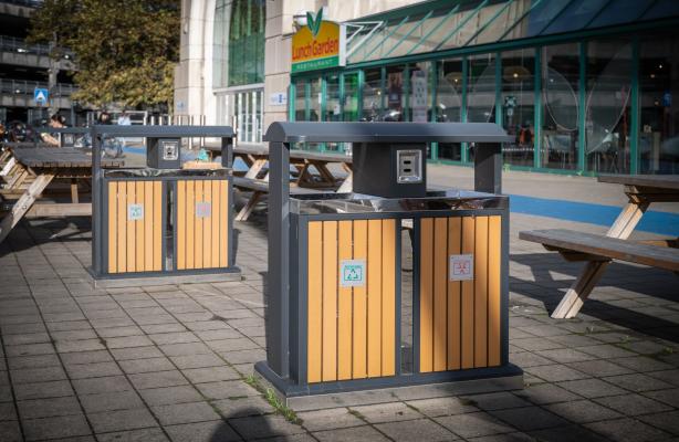 gescheiden vuilnisbak